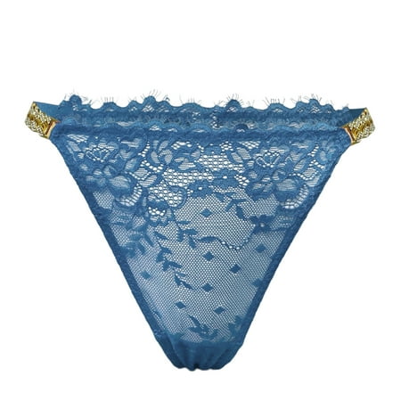 BSDHBS Women s Panties Ice Silk Seamless Panties Lace Underwear Underwear Thong forWomen Blue Size M
BSDHBS Women s Panties Ice Silk Seamless Panties Lace Underwear Underwear Thong forWomen Blue Size M