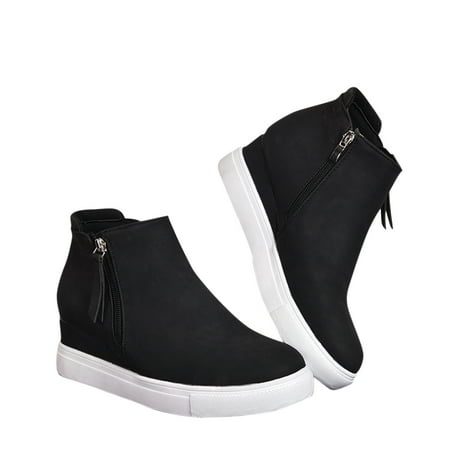 Gubotare Women Winter Boots Women’s Booties Closed Toe Low Block Heel Ankle Boots Side Zipper Comfy Suede Fashion Shoes Black 8.5
Gubotare Women Winter Boots Women’s Booties Closed Toe Low Block Heel Ankle Boots Side Zipper Comfy Suede Fashion Shoes Black 8.5