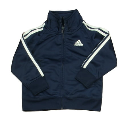 Pre-owned Adidas Boys Navy | White Jacket size: 12 Months
Pre-owned Adidas Boys Navy | White Jacket size: 12 Months