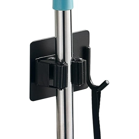 Wall Mounted Broom and Mop Storage Holder Stainless Steel Heavy Duty Mops Organizer Rack with Hooks Adhesive Brooms Gripper Rack for Toilet Laundry Bathroom Kitchen Garden Garage (Black-1)
Wall Mounted Broom and Mop Storage Holder Stainless Steel Heavy Duty Mops Organizer Rack with Hooks Adhesive Brooms Gripper Rack for Toilet Laundry Bathroom Kitchen Garden Garage (Black-1)