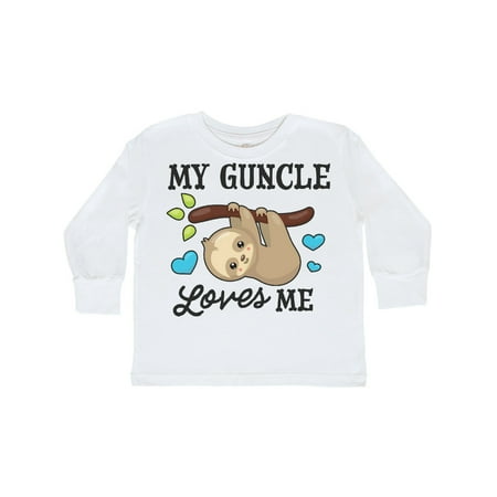 Inktastic My Guncle Loves Me with Sloth and Hearts Gift Toddler Boy or Toddler Girl Long Sleeve T-Shirt
Inktastic My Guncle Loves Me with Sloth and Hearts Gift Toddler Boy or Toddler Girl Long Sleeve T-Shirt
