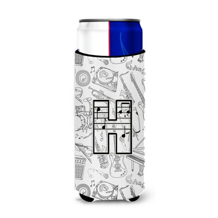 Carolines Treasures CJ2007-HMUK Letter H Musical Note Letters Ultra Beverage Insulators for slim cans Slim Can
Carolines Treasures CJ2007-HMUK Letter H Musical Note Letters Ultra Beverage Insulators for slim cans Slim Can