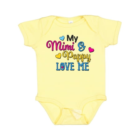 Inktastic My Mimi and Pappy Love Me with Hearts Gift Baby Boy or Baby Girl Bodysuit
Inktastic My Mimi and Pappy Love Me with Hearts Gift Baby Boy or Baby Girl Bodysuit