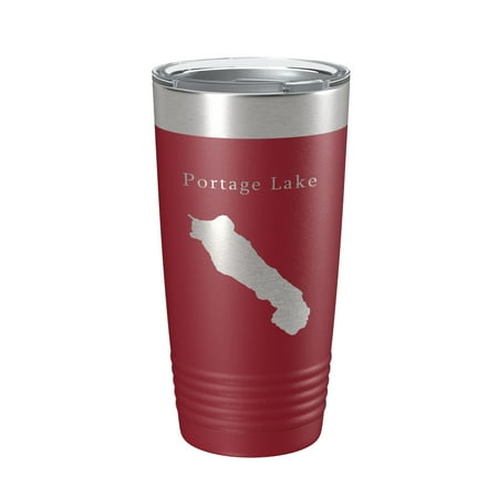 Portage Lake Map Tumbler Travel Mug Insulated Laser Engraved Coffee Cup Alaska 20 oz Maroon
Portage Lake Map Tumbler Travel Mug Insulated Laser Engraved Coffee Cup Alaska 20 oz Maroon