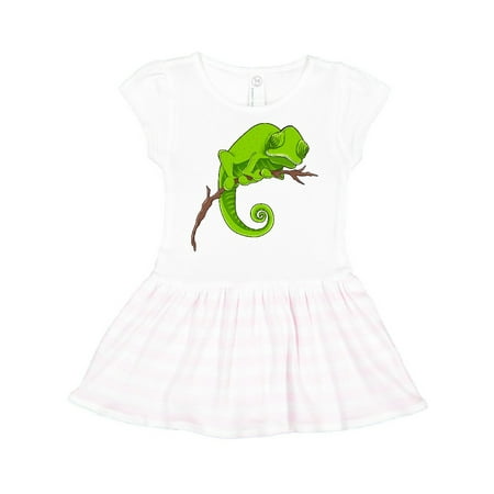 Inktastic Cute Chameleon Gift Toddler Girl Dress