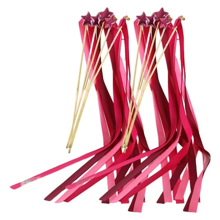 SunHLX 10Pcs Fairy Sticks High Durability Long Ribbon Wood Princess Wands Angel Fairy Sticks Photography Prop Home Supplies
SunHLX 10Pcs Fairy Sticks High Durability Long Ribbon Wood Princess Wands Angel Fairy Sticks Photography Prop Home Supplies