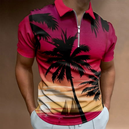 TKing Fashion Mens Shirts Work Clothes Creative Stripe 3D Printing Men s Short-sleeved Zip Shirt Shirts For Men(Red M)
TKing Fashion Mens Shirts Work Clothes Creative Stripe 3D Printing Men s Short-sleeved Zip Shirt Shirts For Men(Red M)