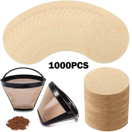 Skycarper 1000 Pcs Filter Papers 64mm/2.5 Unbleached Coffee Filters Round Replacement Fits for Coffee and Espresso Makers
Skycarper 1000 Pcs Filter Papers 64mm/2.5 Unbleached Coffee Filters Round Replacement Fits for Coffee and Espresso Makers