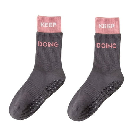 huanledash 1 Pair Women Sports Socks Anti-skid Bottom Silicone Particle Contrast Color Sweat Absorption Letter Print Workout High Elasticity Jogging High Tube Socks Footwear Supplies
huanledash 1 Pair Women Sports Socks Anti-skid Bottom Silicone Particle Contrast Color Sweat Absorption Letter Print Workout High Elasticity Jogging High Tube Socks Footwear Supplies