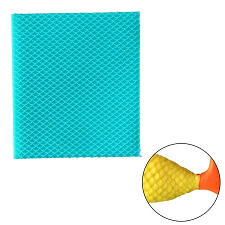 NEW DIY Mermaid Fish Scales Silicone Mold Chocolate Cake Candy Soap new. M1Q9