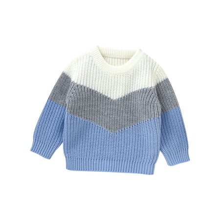 Acuteok Baby Knit Sweaters Cute Long Sleeve Round Neck Contrast Color Pullover Tops Toddler Fall Sweatshirts
Acuteok Baby Knit Sweaters Cute Long Sleeve Round Neck Contrast Color Pullover Tops Toddler Fall Sweatshirts