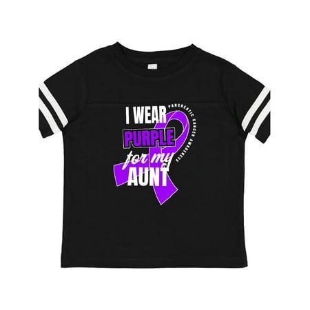 Inktastic I Wear Purple For My Aunt Pancreatic Cancer Awareness Gift Toddler Boy or Toddler Girl T-Shirt
Inktastic I Wear Purple For My Aunt Pancreatic Cancer Awareness Gift Toddler Boy or Toddler Girl T-Shirt