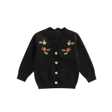 Gwiyeopda Baby Girl Sweet Sweater Single Breasted Cardigan with Flower Embroidery
Gwiyeopda Baby Girl Sweet Sweater Single Breasted Cardigan with Flower Embroidery