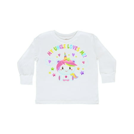Inktastic My Uncle Loves Me with Cute Rainbow Unicorn Gift Toddler Boy or Toddler Girl Long Sleeve T-Shirt
Inktastic My Uncle Loves Me with Cute Rainbow Unicorn Gift Toddler Boy or Toddler Girl Long Sleeve T-Shirt