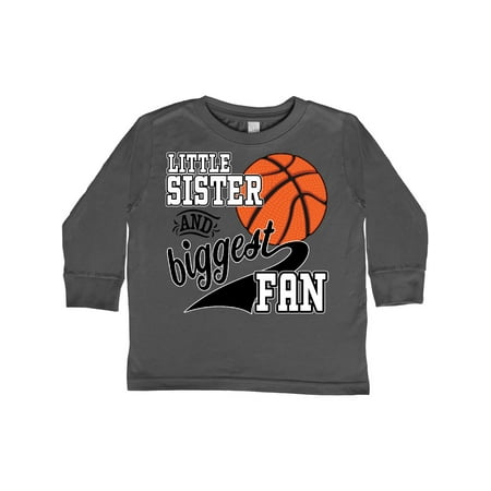 Inktastic Little Sister and Biggest Fan- basketball player Gift Toddler Toddler Girl Long Sleeve T-Shirt
Inktastic Little Sister and Biggest Fan- basketball player Gift Toddler Toddler Girl Long Sleeve T-Shirt