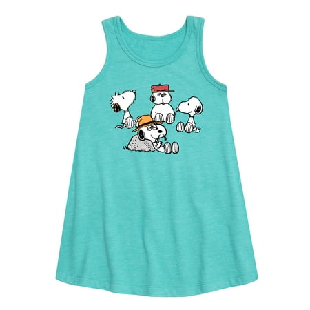 Peanuts - Snoopy Siblings - Toddler and Youth Girls A-line Dress
Peanuts - Snoopy Siblings - Toddler and Youth Girls A-line Dress