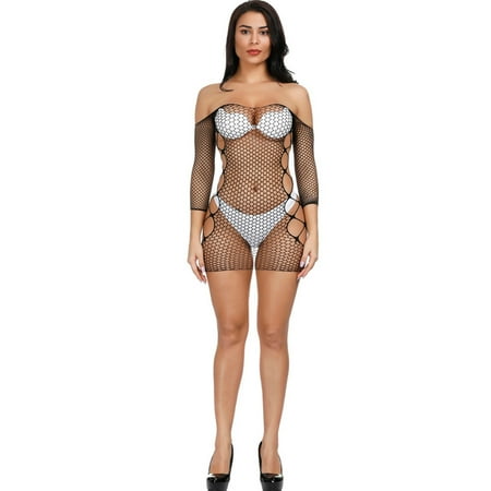 TANGNADE Womens Transparent Pajamas Underwear Mesh Long Sleeves Dress Pajamas Underwear
TANGNADE Womens Transparent Pajamas Underwear Mesh Long Sleeves Dress Pajamas Underwear