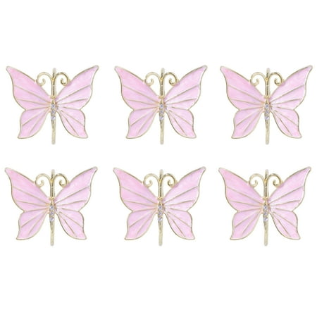 Napkin Ring Butterfly Durable Gift Metal 6Pcs Home Restaurant Decoration Napkin Buckle
Napkin Ring Butterfly Durable Gift Metal 6Pcs Home Restaurant Decoration Napkin Buckle