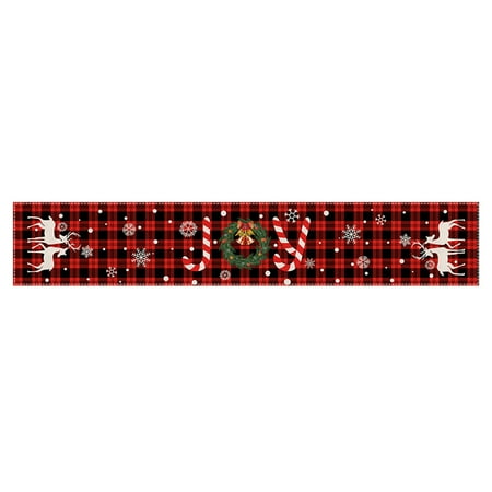 TureClos Christmas Desk Flag Table Runner Desktop Cover Xmas Festival Party New Year Ornament Props Home Living Room Restaurant Type 8
TureClos Christmas Desk Flag Table Runner Desktop Cover Xmas Festival Party New Year Ornament Props Home Living Room Restaurant Type 8