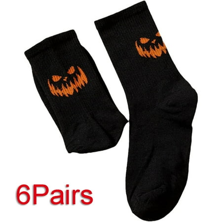6 Pairs Women Cotton Socks Halloween Print Casual Socks
6 Pairs Women Cotton Socks Halloween Print Casual Socks