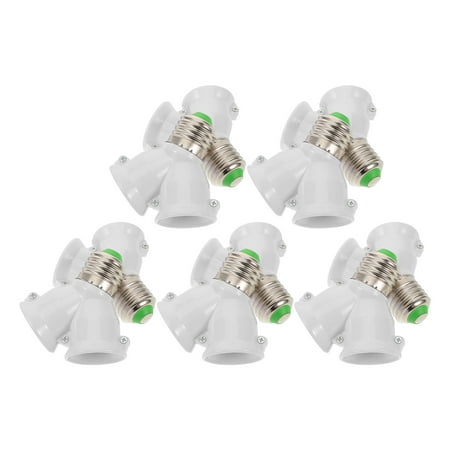 Lamp Adapter Adjustable Light Socket Converter for E27 Bulbs Metal Holder 10 Pcs White
Lamp Adapter Adjustable Light Socket Converter for E27 Bulbs Metal Holder 10 Pcs White