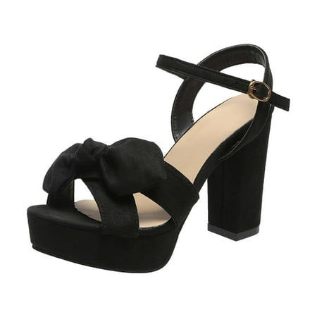 GNEIKDEING Womens Shoes Summer Casual Sandals Buckle Band Fish Mouth Bow Hollow Out Thick Heel High Heel Sandals Gift on Clearance
GNEIKDEING Womens Shoes Summer Casual Sandals Buckle Band Fish Mouth Bow Hollow Out Thick Heel High Heel Sandals Gift on Clearance