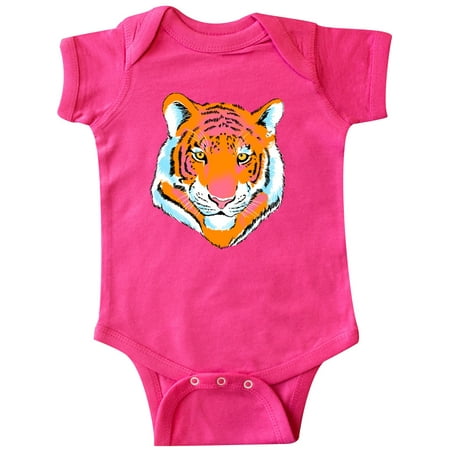 Inktastic Tiger Head Gift Baby Boy or Baby Girl Bodysuit