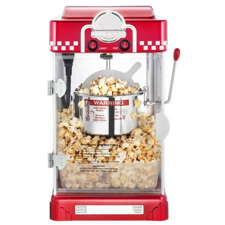 Table Top Retro Machine Popcorn Popper Red 
Table Top Retro Machine Popcorn Popper Red