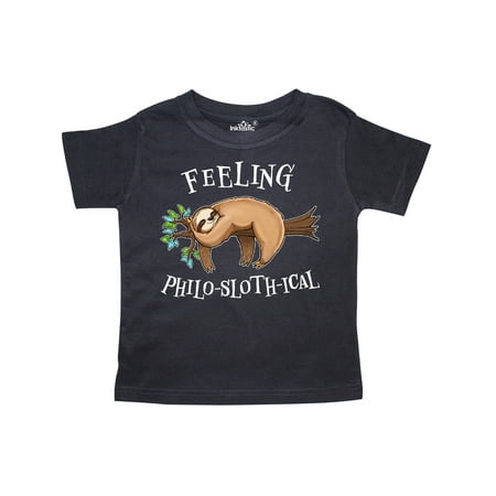 Inktastic Feeling Philo-Sloth-ical- cute and funny sloth on a tree branch Gift Toddler Boy or Toddler Girl T-Shirt
Inktastic Feeling Philo-Sloth-ical- cute and funny sloth on a tree branch Gift Toddler Boy or Toddler Girl T-Shirt