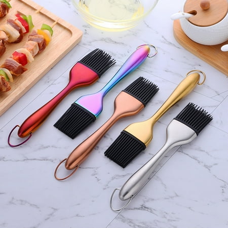Bobasndm Baking Brush Relibale Oil Brush Stainless Steel Silicone Grilling Baking Cooking Tool Portable High Quality for Daily Life
Bobasndm Baking Brush Relibale Oil Brush Stainless Steel Silicone Grilling Baking Cooking Tool Portable High Quality for Daily Life