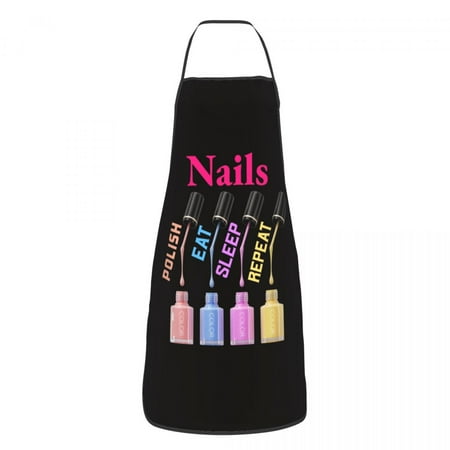 Bib Addicted Nail Polish Aprons for Men Women Unisex Adult Chef Kitchen Cooking Nail Gift Tablier Cuisine Gardening
Bib Addicted Nail Polish Aprons for Men Women Unisex Adult Chef Kitchen Cooking Nail Gift Tablier Cuisine Gardening