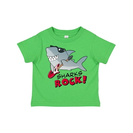 Inktastic Sharks Rock! Gift Toddler Boy or Toddler Girl T-Shirt