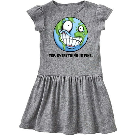 Inktastic Yep Everything Is Fine with Distressed Planet Earth Gift Toddler Girl Dress
Inktastic Yep Everything Is Fine with Distressed Planet Earth Gift Toddler Girl Dress