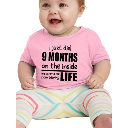 I Just Did 9 Months Inside T-Shirt Infant -Smartprints Designs 24 Months
I Just Did 9 Months Inside T-Shirt Infant -Smartprints Designs 24 Months