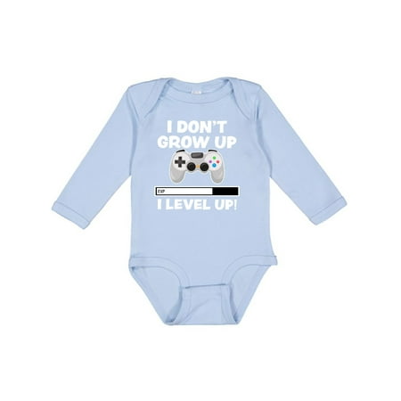 Inktastic I Dont Grow Up I Level Up with Game Controller White Gift Baby Boy or Baby Girl Long Sleeve Bodysuit
Inktastic I Dont Grow Up I Level Up with Game Controller White Gift Baby Boy or Baby Girl Long Sleeve Bodysuit