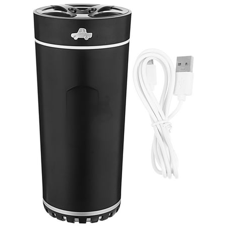 2 in 1 Portable Humidifier USB Charging with LED Light Cool Mist Liquid Diffuser for Car Office Home (Black)
2 in 1 Portable Humidifier USB Charging with LED Light Cool Mist Liquid Diffuser for Car Office Home (Black)