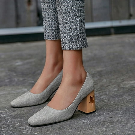 Cathalem Womens Platform Heels Ladies Fashion Solid Color Cloth Shallow Casual Hollow Five Pointed Platform Work Shoes for Women Grey 9
Cathalem Womens Platform Heels Ladies Fashion Solid Color Cloth Shallow Casual Hollow Five Pointed Platform Work Shoes for Women Grey 9