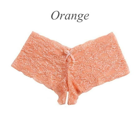 Crotchless Knickers Womens Lace Open Crotch Underwear Panties Briefs Lingerie UK