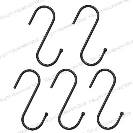 Black S Hook 9cm Steel S-Shape Hook Metal S Hanger Hooks For Kitchen Bathroom Office Garden Or Outdoor Pack Activities 5-24Pcs
Black S Hook 9cm Steel S-Shape Hook Metal S Hanger Hooks For Kitchen Bathroom Office Garden Or Outdoor Pack Activities 5-24Pcs