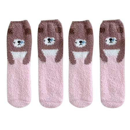 〖Yilirongyumm〗 Socks 2 Pairs Women Casual Socks Animal Cute Print Cotton Pattern Lady Socks Comfortable Soft Warm Winter Socks
〖Yilirongyumm〗 Socks 2 Pairs Women Casual Socks Animal Cute Print Cotton Pattern Lady Socks Comfortable Soft Warm Winter Socks