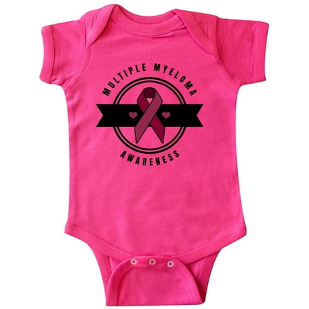 Inktastic Multiple Myeloma Awareness with Banner Gift Baby Boy or Baby Girl Bodysuit