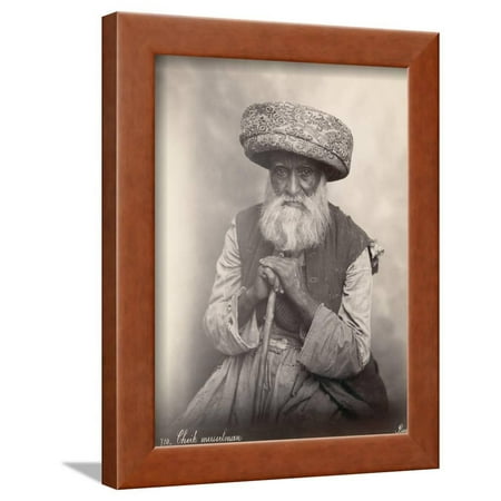 Muslim Sheik Framed Print Wall Art