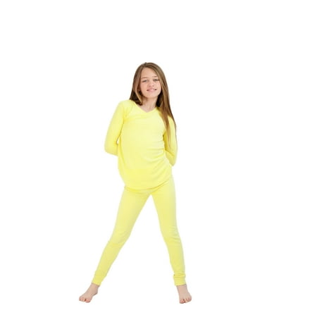 Just Pajamas Girls Pajama Set for Kids Sleepwear Ultra Soft Snug Fit Long Sleeve Sleep Shirt and Pants for Toddlers and Big Kids (10 Yellow)
Just Pajamas Girls Pajama Set for Kids Sleepwear Ultra Soft Snug Fit Long Sleeve Sleep Shirt and Pants for Toddlers and Big Kids (10 Yellow)