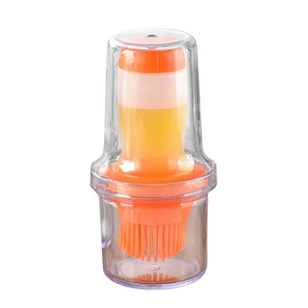 Tohuu Oil Bottle with Silicone Brush BBQ Pastry Basting Brushes Oil Spray Dispenser with Brush for Cooking Baking Sauce Seasoning Marinade Meat Oil Brush Bottle fashionable
Tohuu Oil Bottle with Silicone Brush BBQ Pastry Basting Brushes Oil Spray Dispenser with Brush for Cooking Baking Sauce Seasoning Marinade Meat Oil Brush Bottle fashionable