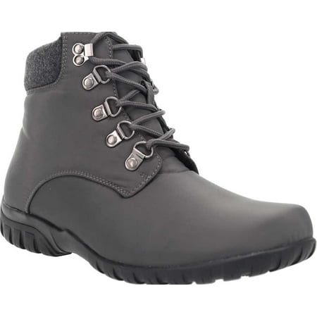 Women s Propet Dani Ankle Lace Waterproof Boot Dark Grey Nylon