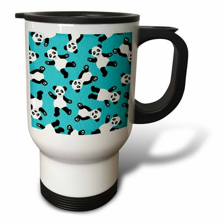 3dRose Cute Happy Cartoon Panda Print on Blue Fur Print Background Travel Mug 14oz Stainless Steel
3dRose Cute Happy Cartoon Panda Print on Blue Fur Print Background Travel Mug 14oz Stainless Steel