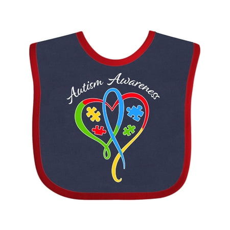 Inktastic Autism Awareness Heart Ribbon and Puzzle Pieces Gift Baby Boy or Baby Girl Bib
Inktastic Autism Awareness Heart Ribbon and Puzzle Pieces Gift Baby Boy or Baby Girl Bib
