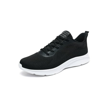 Woobling Running Shoes for Men Fashion Sneakers Casual Athletic Walking Shoes Black White 10
Woobling Running Shoes for Men Fashion Sneakers Casual Athletic Walking Shoes Black White 10