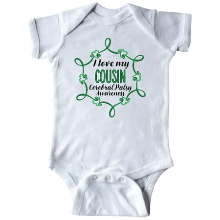 Inktastic I Love My Cousin Cerebral Palsy Awareness Gift Baby Boy or Baby Girl Bodysuit
Inktastic I Love My Cousin Cerebral Palsy Awareness Gift Baby Boy or Baby Girl Bodysuit