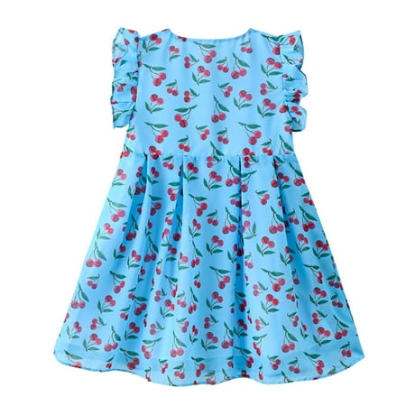 kpoplk Dresses For Baby Girls Toddler Girls Fly Sleeve Cartoon Prints Dress Dance Party Princess Short Sleeve Toddler Dress(Blue)
kpoplk Dresses For Baby Girls Toddler Girls Fly Sleeve Cartoon Prints Dress Dance Party Princess Short Sleeve Toddler Dress(Blue)